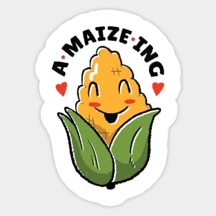 Amazing maiskolben corn Shirt Sticker